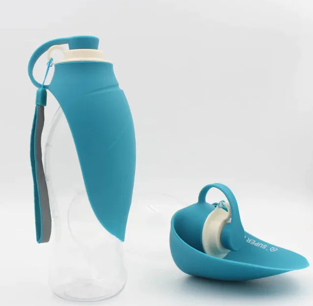 Pet Flip Cup Portable Water Bottle
